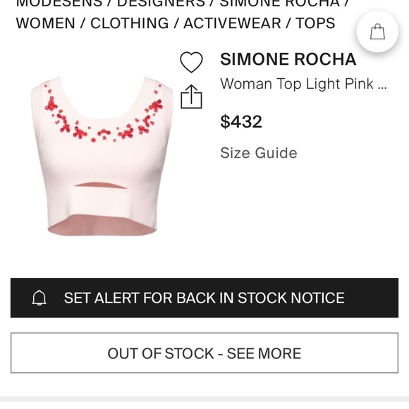 Simone Rocha top - Picture 5 of 5